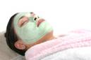 stock photo : facial or spa